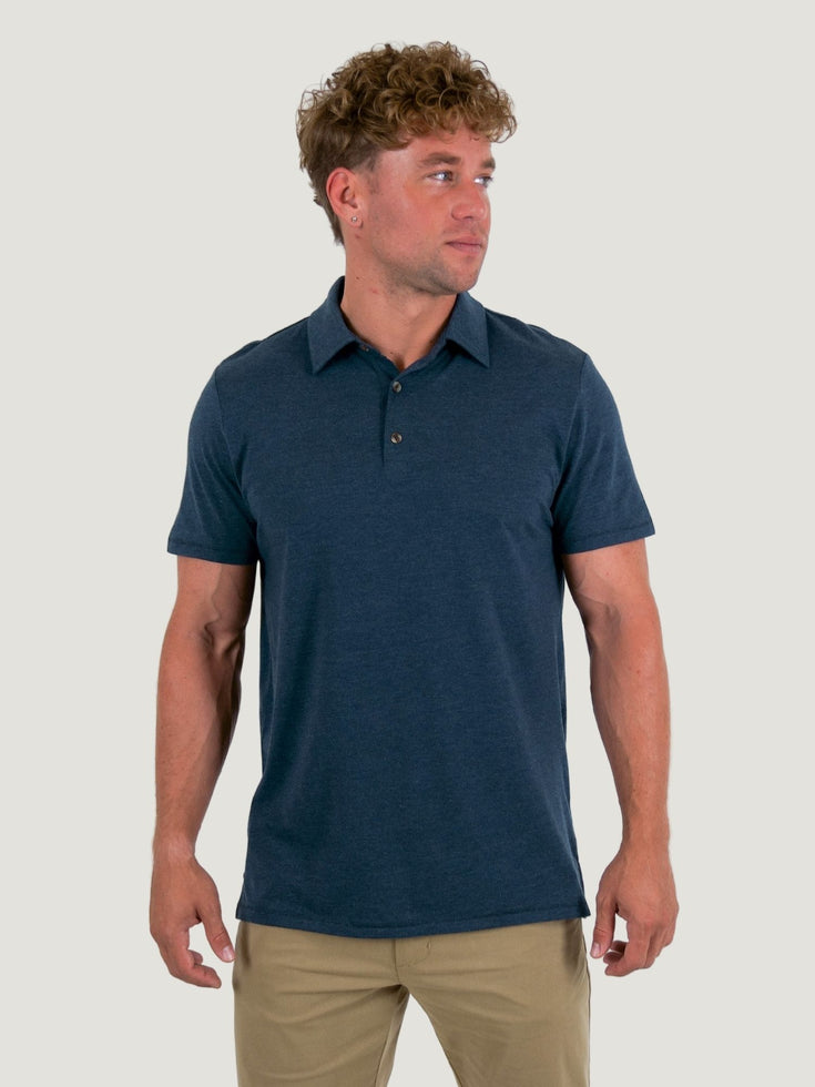 Tall Navy Torrey Polo