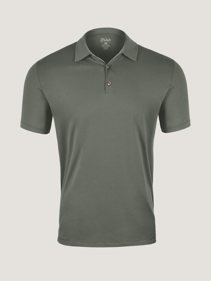 Tall Mercury Green Torrey Polo